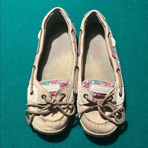 Women's Tan Boat Shoes